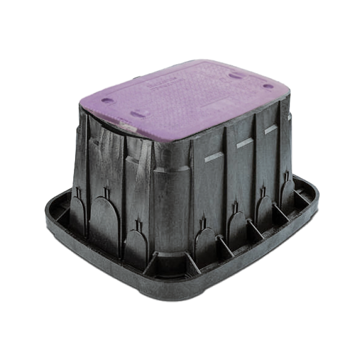 Rain Bird VB Series Valve Boxes Purple Lid